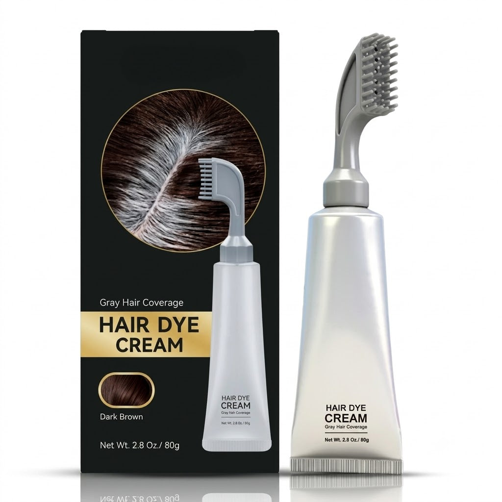 🔥Hot Sell | 2 In 1 Hair Dye Comb For Instant Gray Coverage & Hair Care