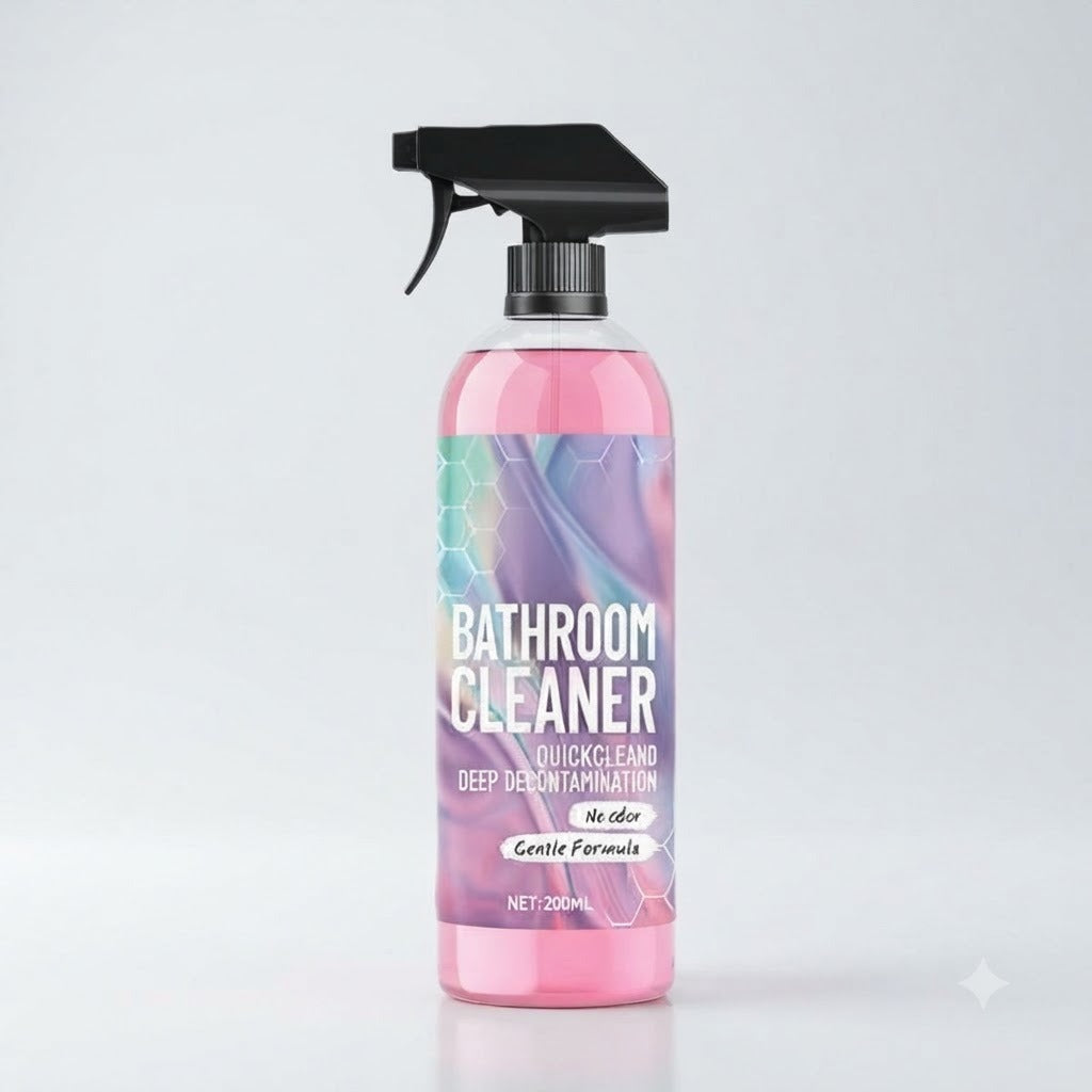 💗LAST DAY SALE 50% OFF💕(300ml) Bathroom Cleaner: Instantly restores shine, no harsh odor.