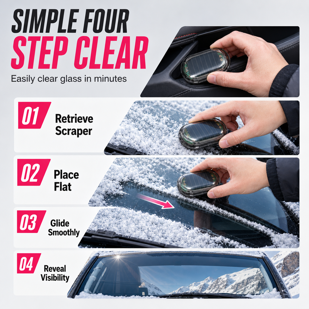 ❄️ Buy 1, Get 1 Free 🚗 Portable Car Snow and Frost Removal Tool