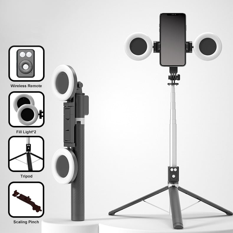 🔥New 6 in 1 Bluetooth Selfie Stick