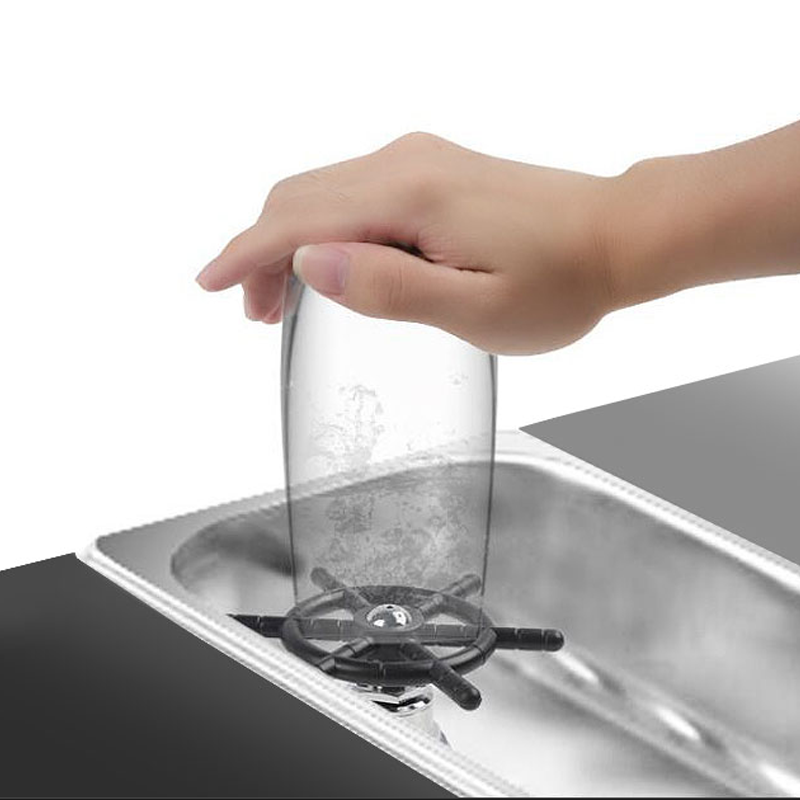 🔥3 Seconds Fast Rinse|Automatic High Pressure Cup Washer for Bar & Home