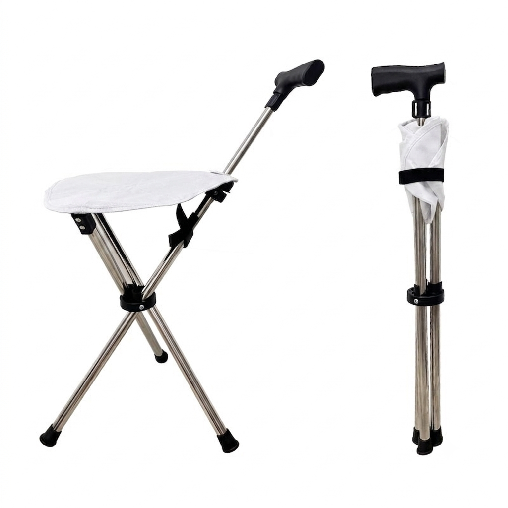 ✨Folding Portable Cane Chair: The Best Gift for Seniors