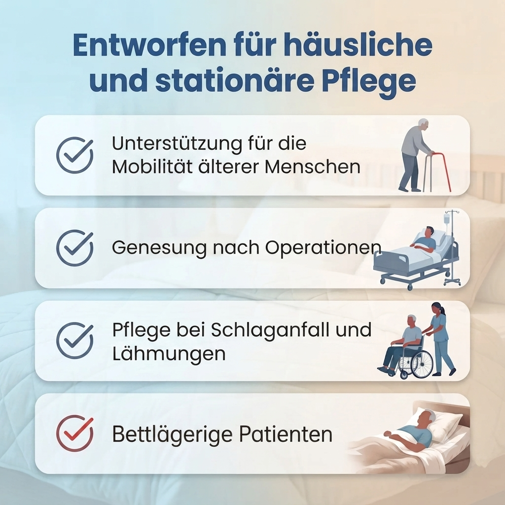 ❤️Der beste Helfer für Senioren, 🔥Eine Transfermatratze mit Griffen