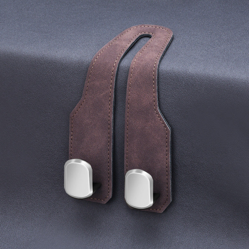 🚗stylish seat hooks – 10-second install, zero clutter.