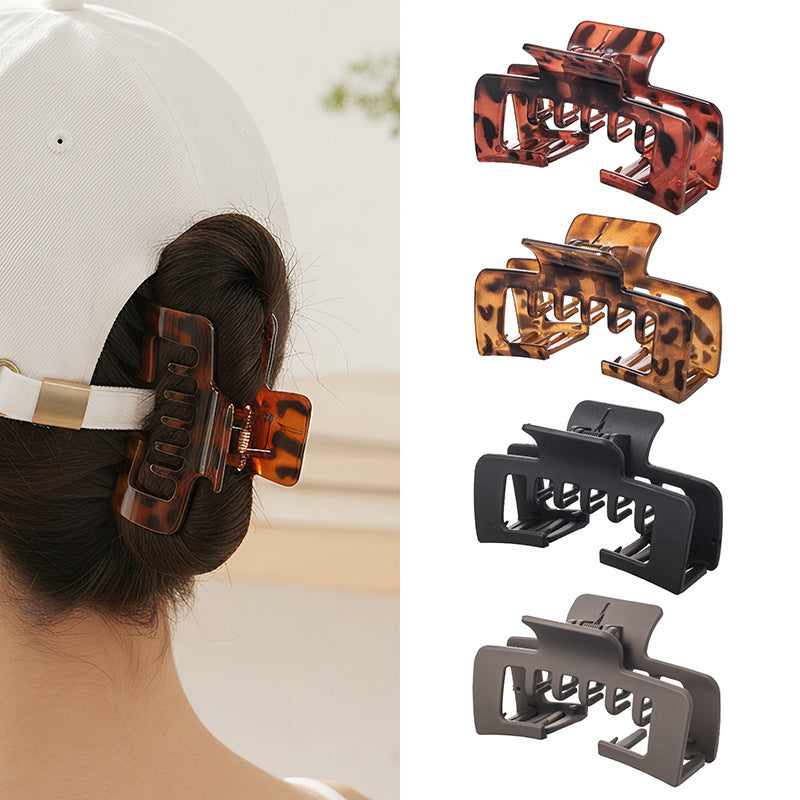 🔥Minimalist Hollow Square Hair Accessory For Women