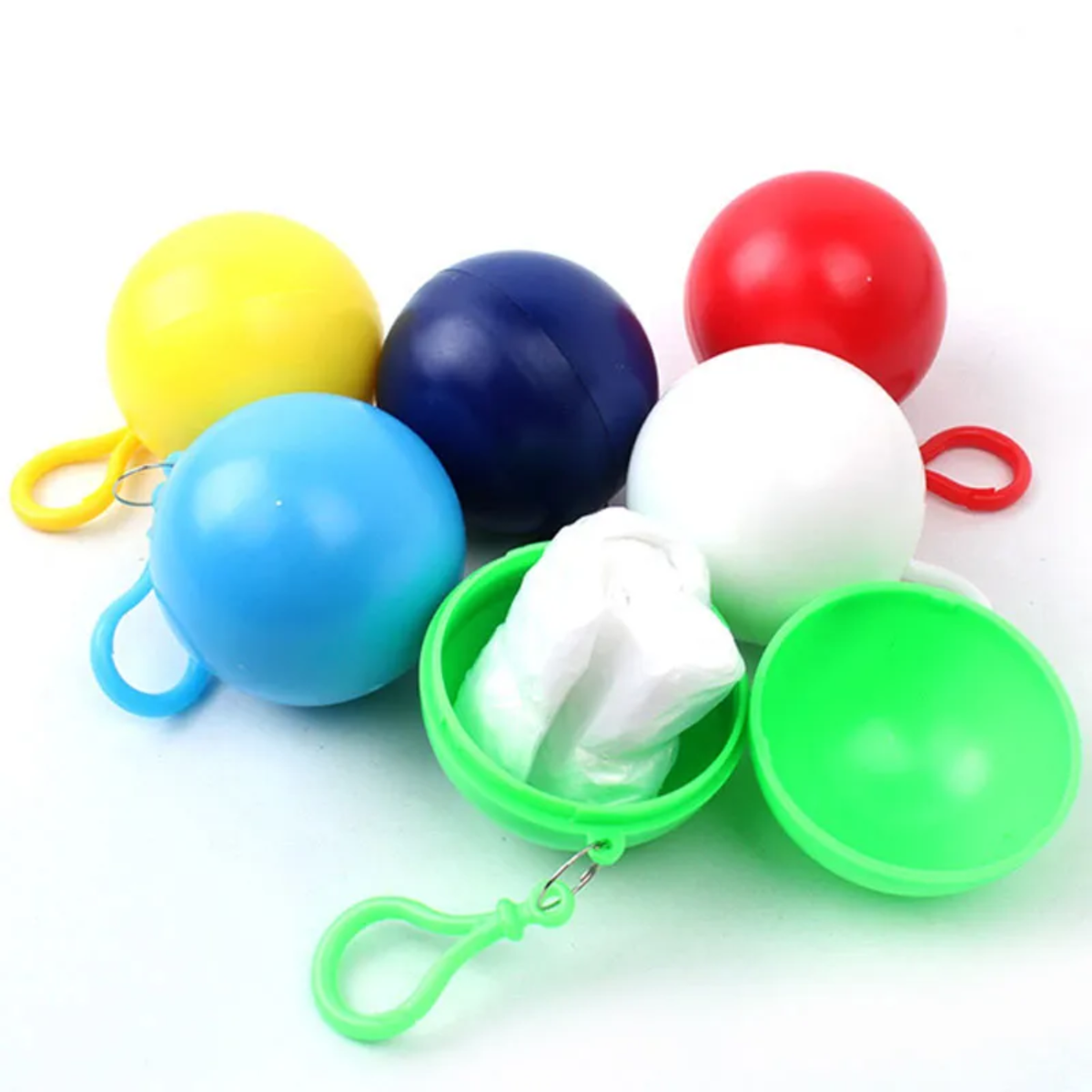 🔥 50% Off Today! Disposable Emergency Rain Poncho Ball Set – Portable, Compact & Ready for Rain