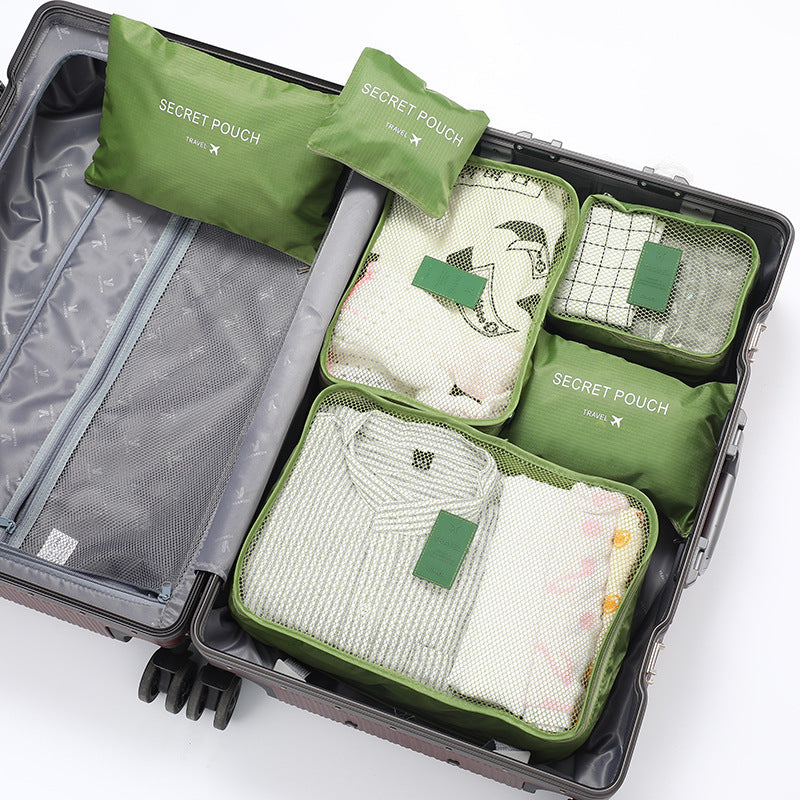 🎉✈6 pieces portable luggage packing cubes🧳