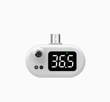 🔥Plug-In Phone Thermometer|No Battery, Instant Accurate Non-Contact Temp Reading