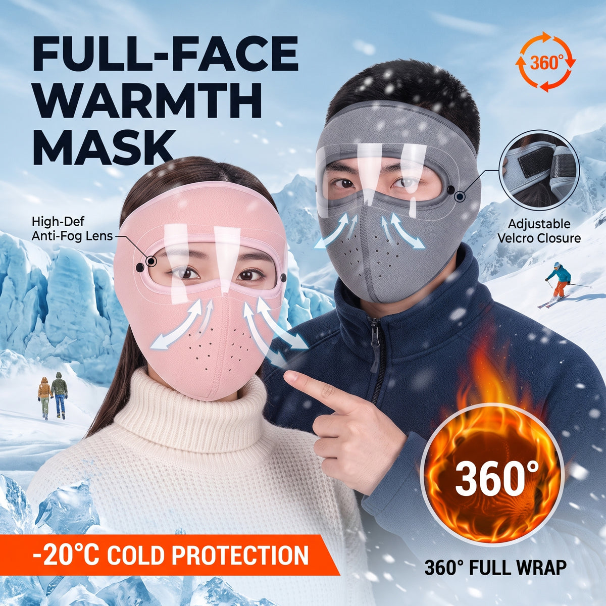 š„Last day, 50% off š„Multi-functional Thermal Face Mask for Cold Weather Outdoor Activities