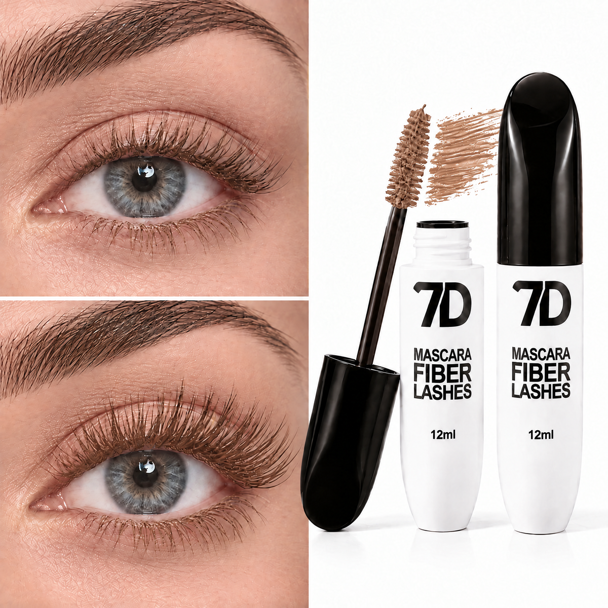 🔥Buy 1 Get 1 Free🔥7D Silk Fiber Black Lengthening Mascara - Adult Beauty Makeup✨