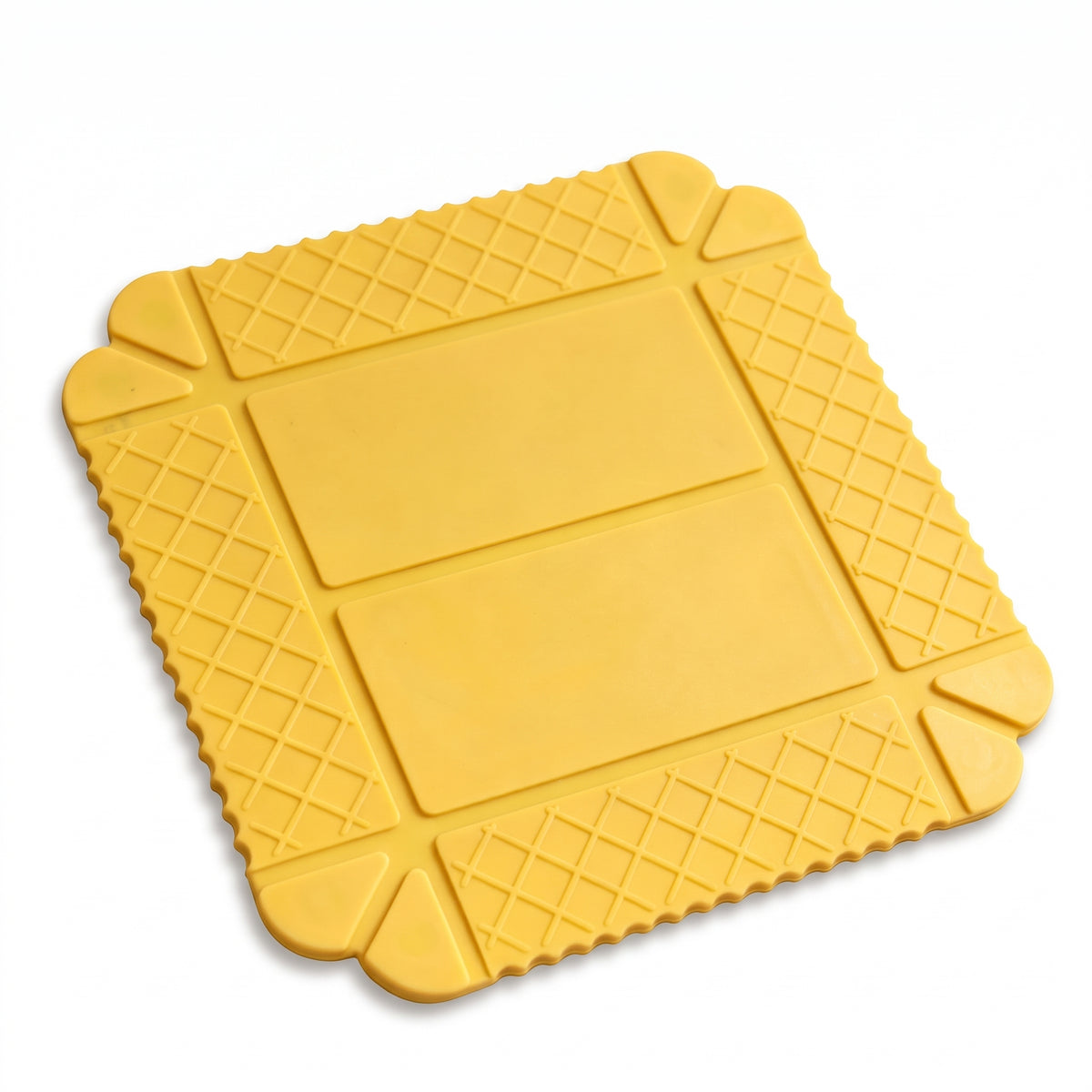 🍳🧲 Magnetic Silicone Heat-Resistant Mat – Transforms From A Flat Mat Into A Small Folding Tray.