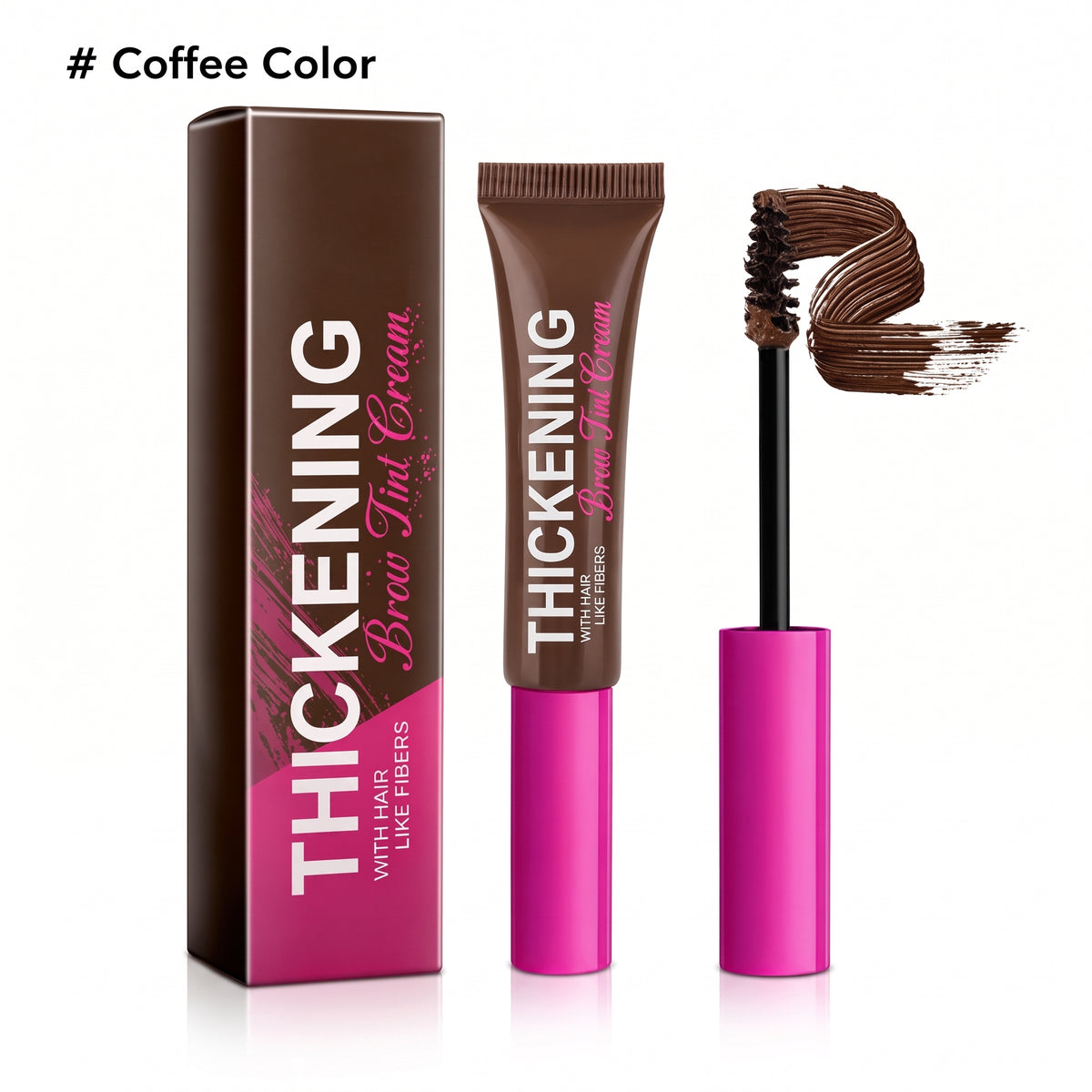 🔥Buy 1 Get 1 Free - Fiber Eyebrow Mascara - Fill, Color And Set—All In One Step