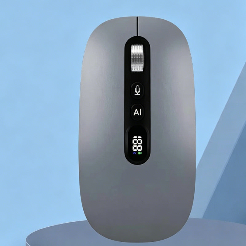 🖱️ LIMITED-TIME 50% OFF! 💥 AI Smart Voice Wireless Mouse – 1600 Words/Min, Translation Hub, Ergonomic ✨