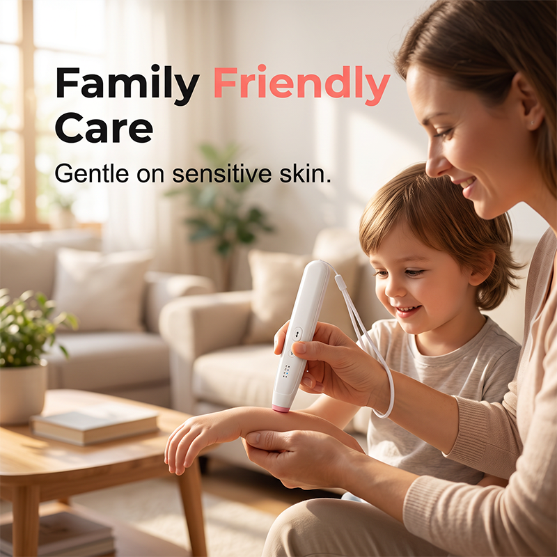 ✨ Portable Bug Bite Itch Relief Heat Pen | Chemical Free Insect Sting Soothing Device