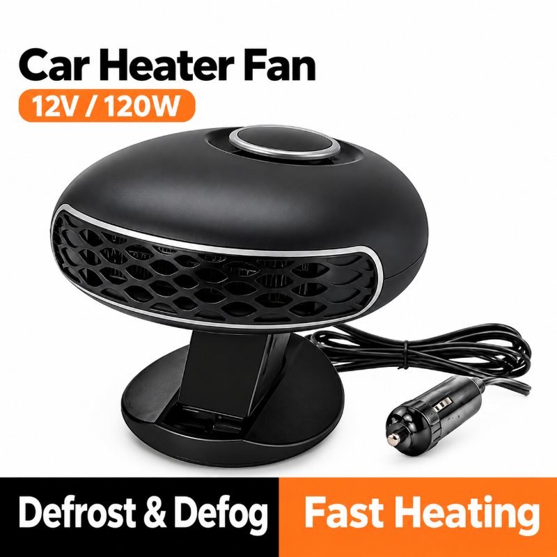 š„Limited Time 50%OFF ā”Portable Car Heater Defroster with 360-Degree Rotating Base