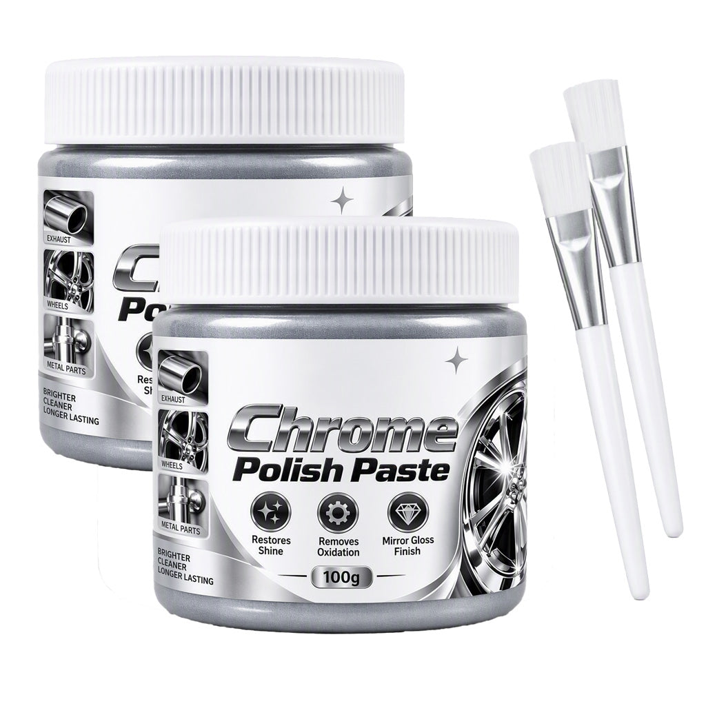 ✨Limited Stock | Chrome Metal Polish Paste, Polish & Protect Wheels, Exhaust & Faucets