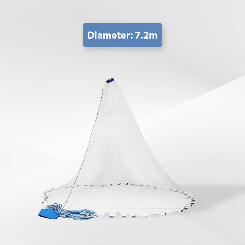 🎣Easy to Throw Hand Cast Fishing Net! Perfect for Beginners to Catch Fish Quickly
