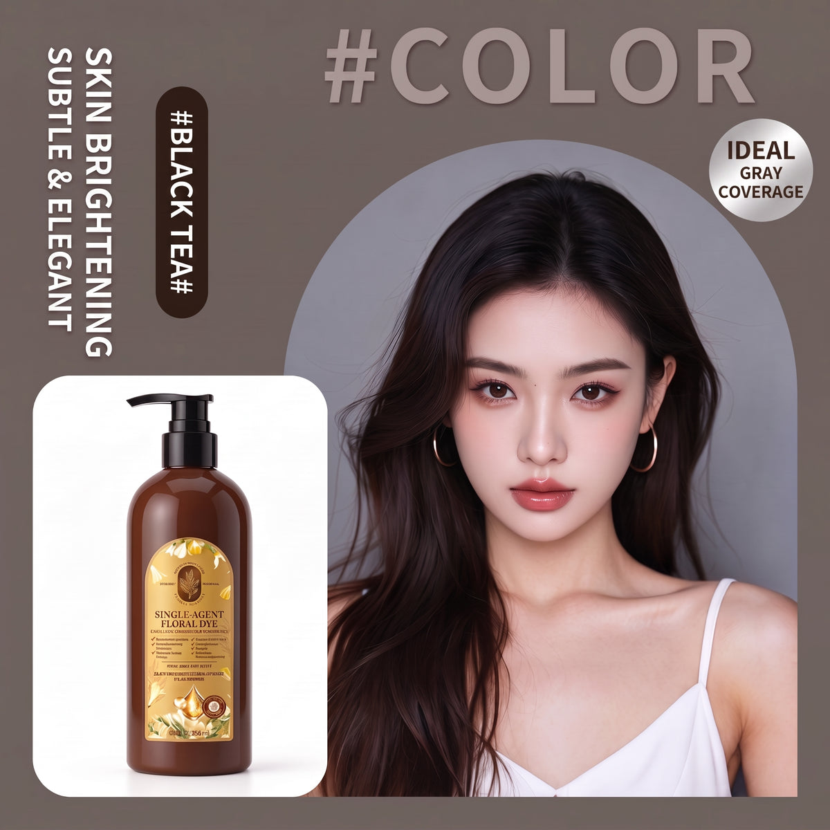 🌿 Buy 1 Get 1 Free! 💇‍♀️ Nourishing Botanical Hair Dye: Natural color, gentle care for your hair ✨