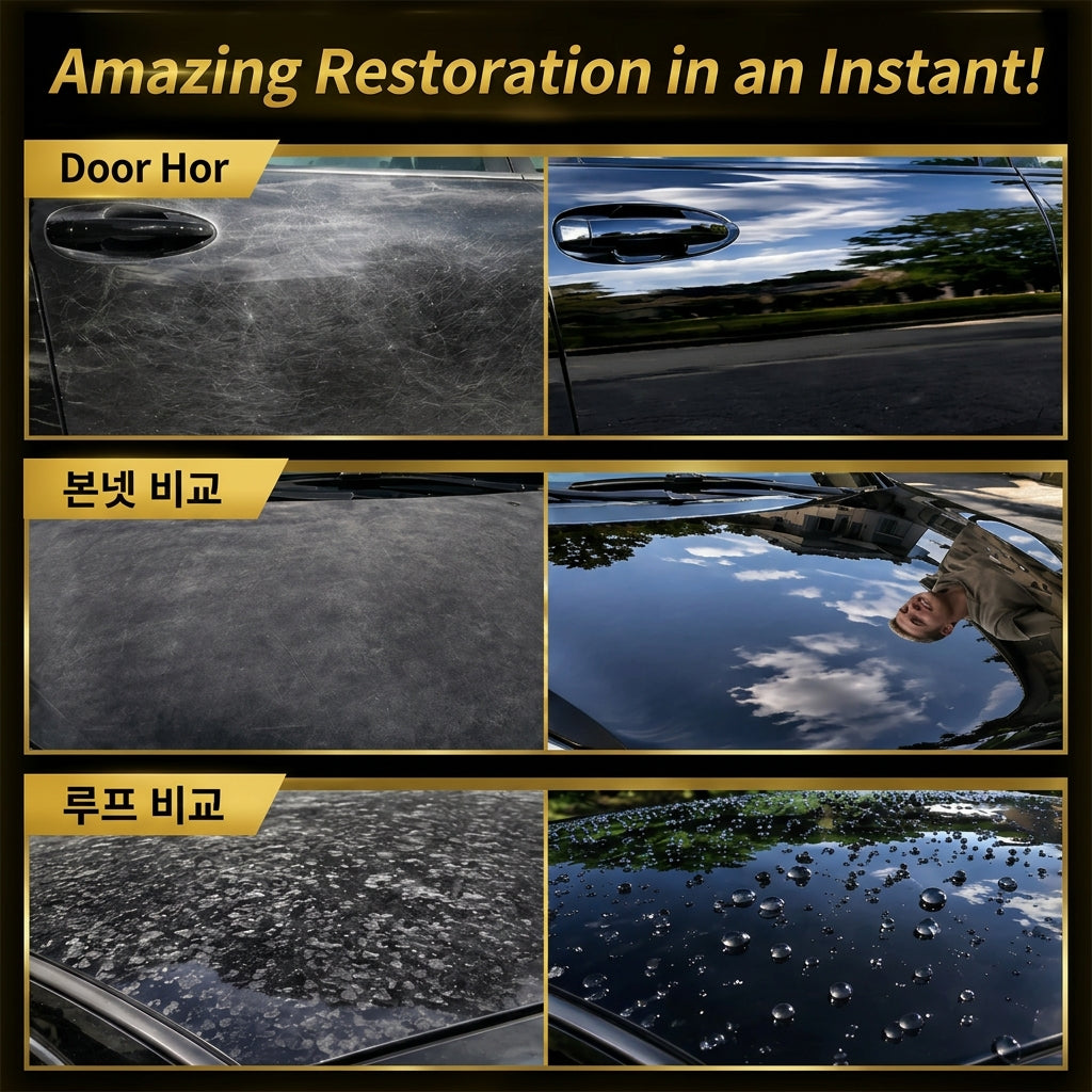 🚗 Automotive Ceramic Coating | Hydrophobic Self-Cleaning, Restore Car Paint Gloss