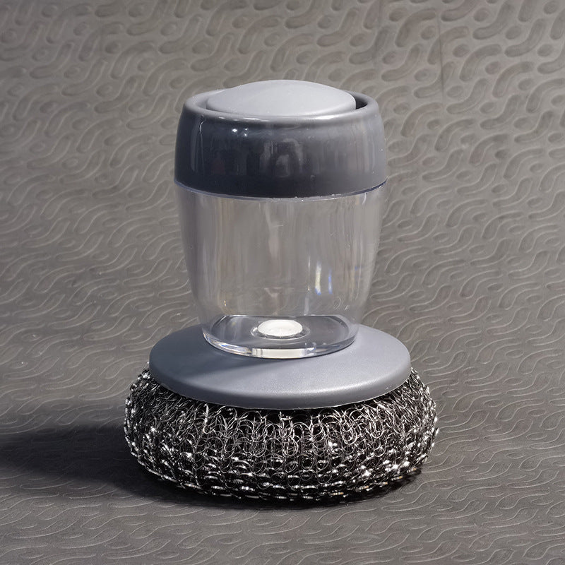💥Buy 1, Get 1 Free  🧼Plastic Auto-Dispense Dish Brush- Multifunctional Pot Scrubber