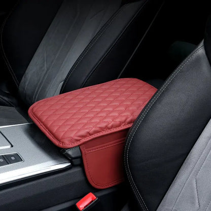 🔥Car Armrest Cushion With Dual Side Pockets｜Comfort & Extra Storage For Your Car