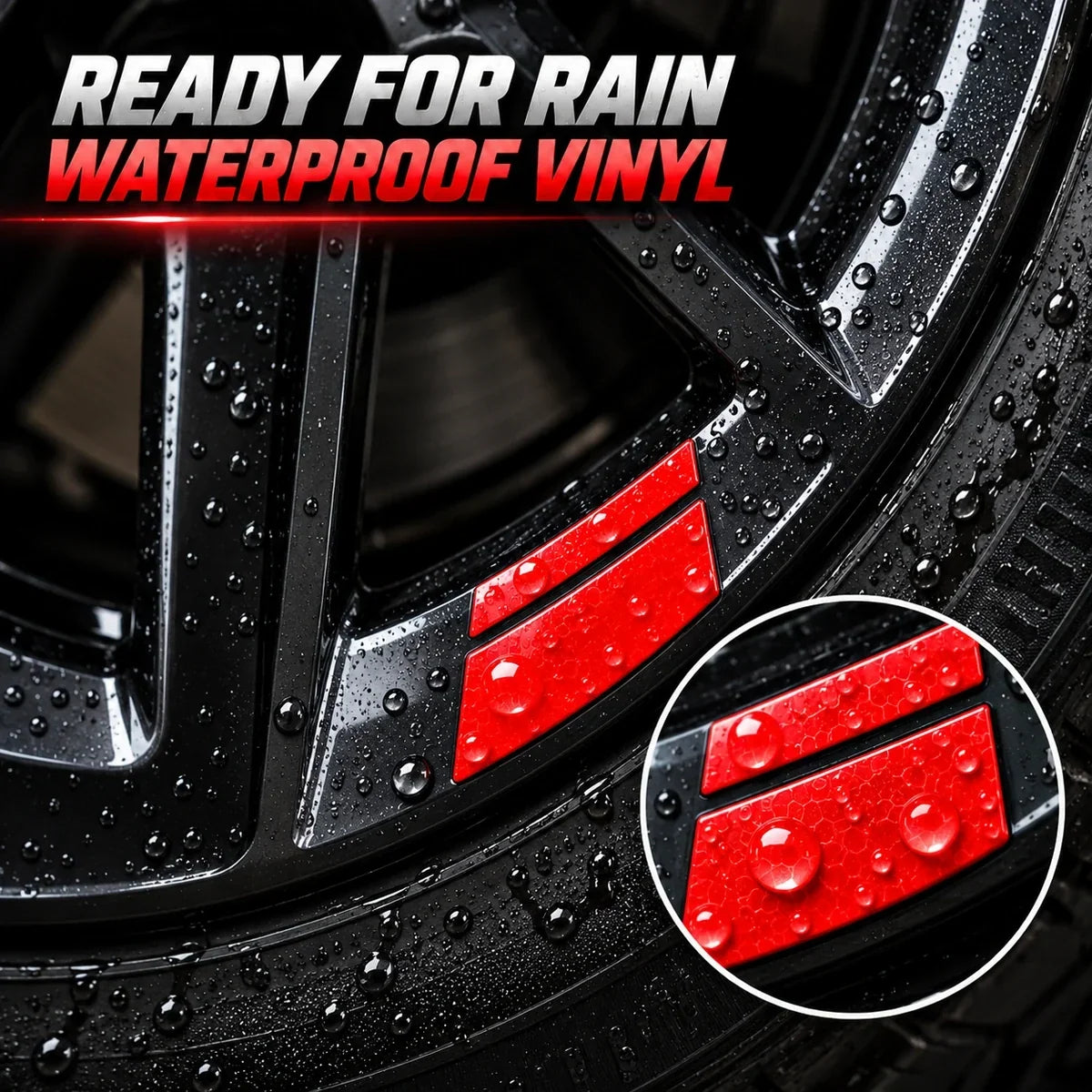 🚗Limited Stock! 6Pcs Car Rim Reflective Stickers, Easy Peel & Stick