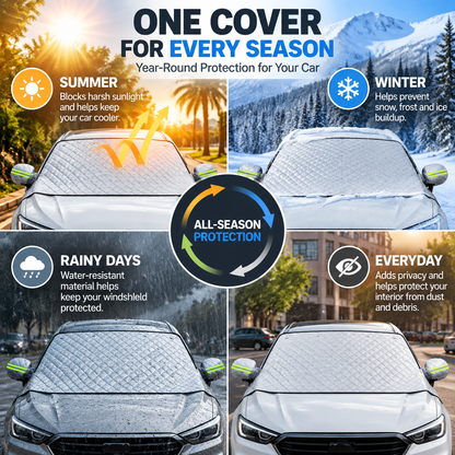 🚗 Magnetic Windshield Cover Windshield Anti-Snow & Anti-Frost Cover