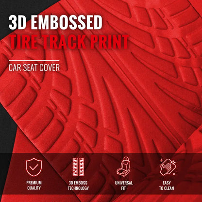Universal car seat covers for 5-seater vehicles