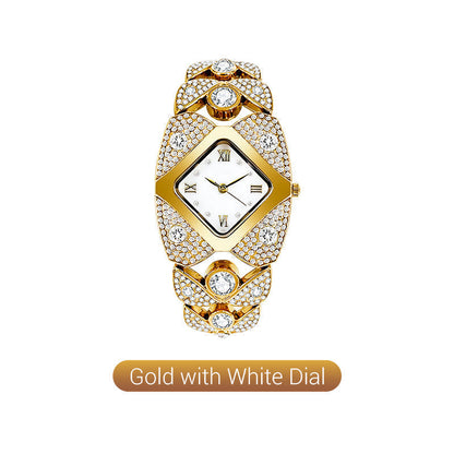 ⏳50% OFF Vintage Rhinestone Inlaid Quartz Watch