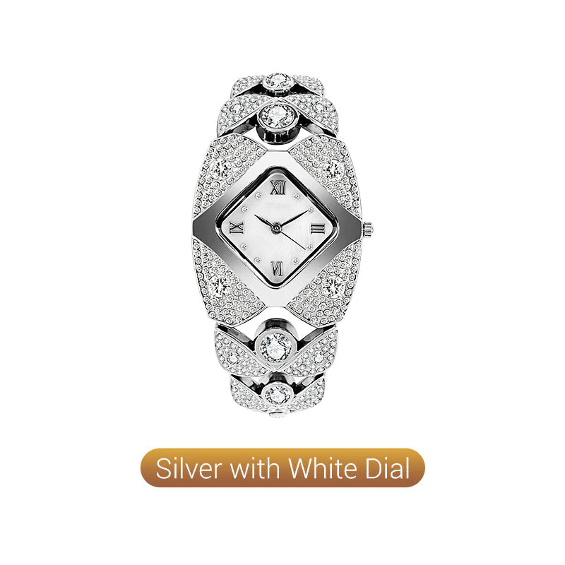 ⏳50% OFF Vintage Rhinestone Inlaid Quartz Watch