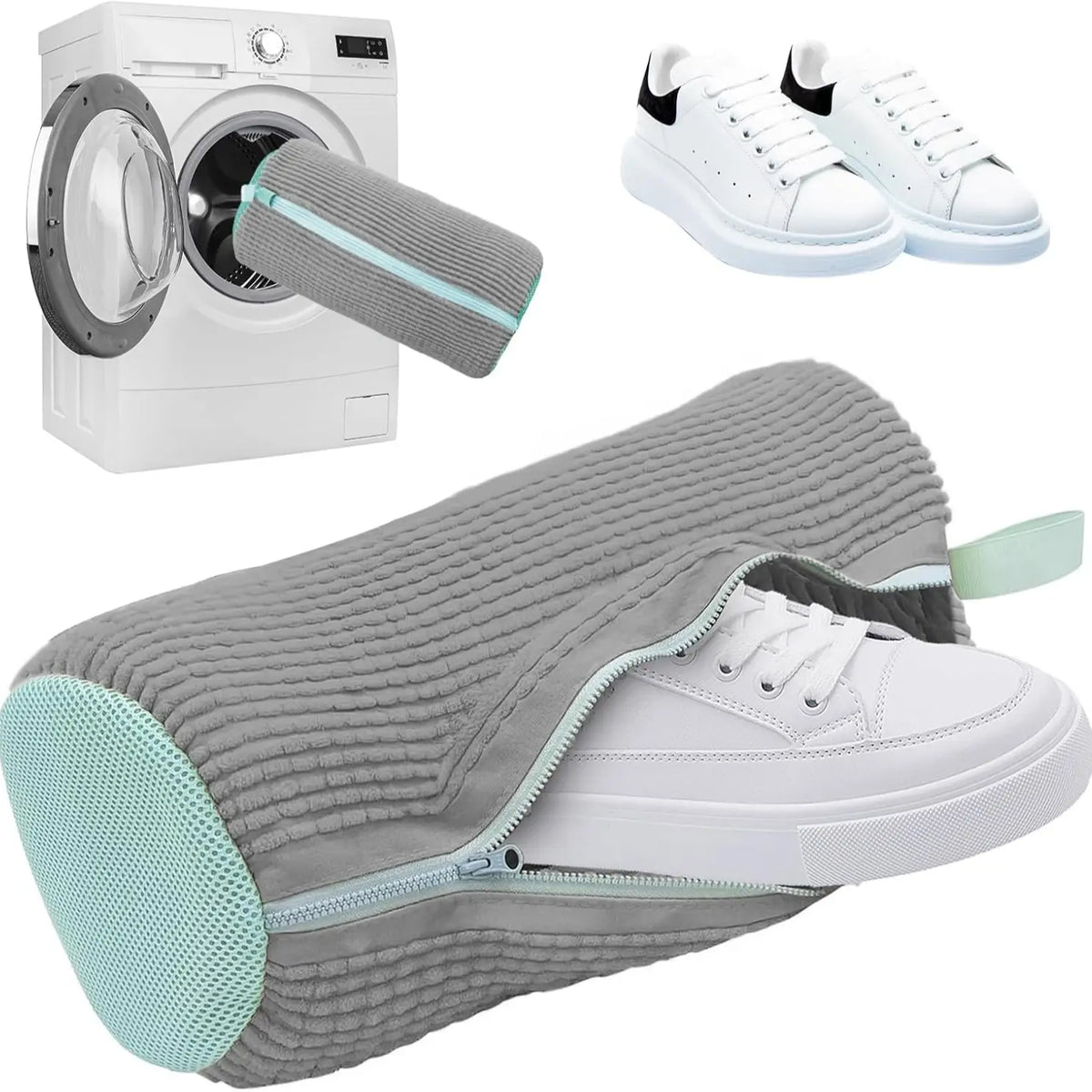 💖Buy 1 Get 1 Free✨Laundry Shoe Washing Bag for Washing Machine