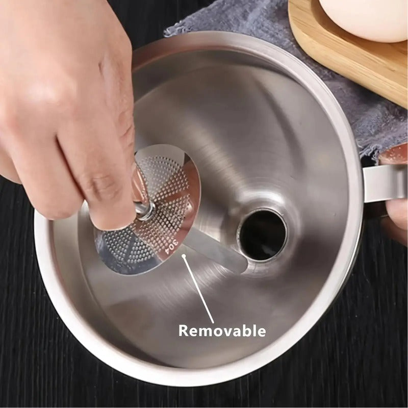 304 Stainless Steel Funnel Strainer