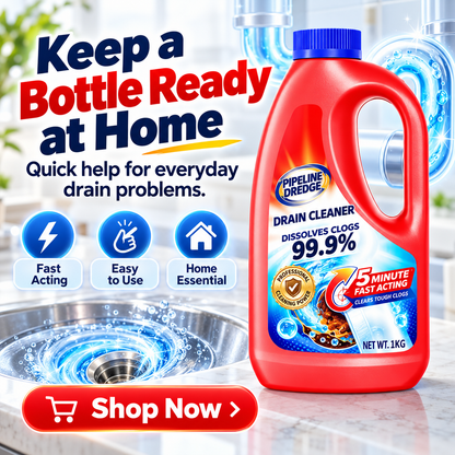 🧼 Large-size drain cleaner – 50% off! 🚿 Fast and highly effective—won’t damage your pipes. ✨