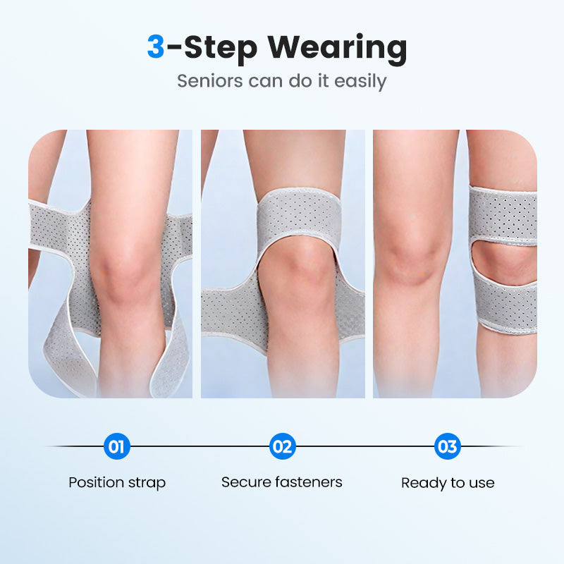 Having trouble walking? Try our sporty adjustable knee brace!