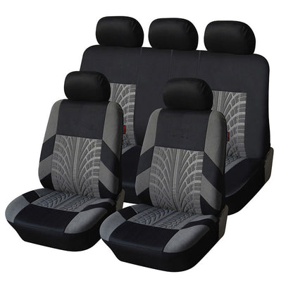 Universal car seat covers for 5-seater vehicles