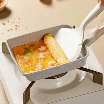 🍳 Multifunctional Stone-Texture Frying Pan | Non-Stick Coating