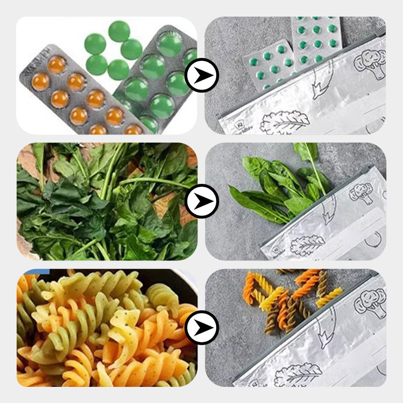 🍲Buy 1 Get 1 Free🥗100 Pieces Reusable Aluminum Foil Storage Bags Keep Food Fresh Protected And Ready To Use