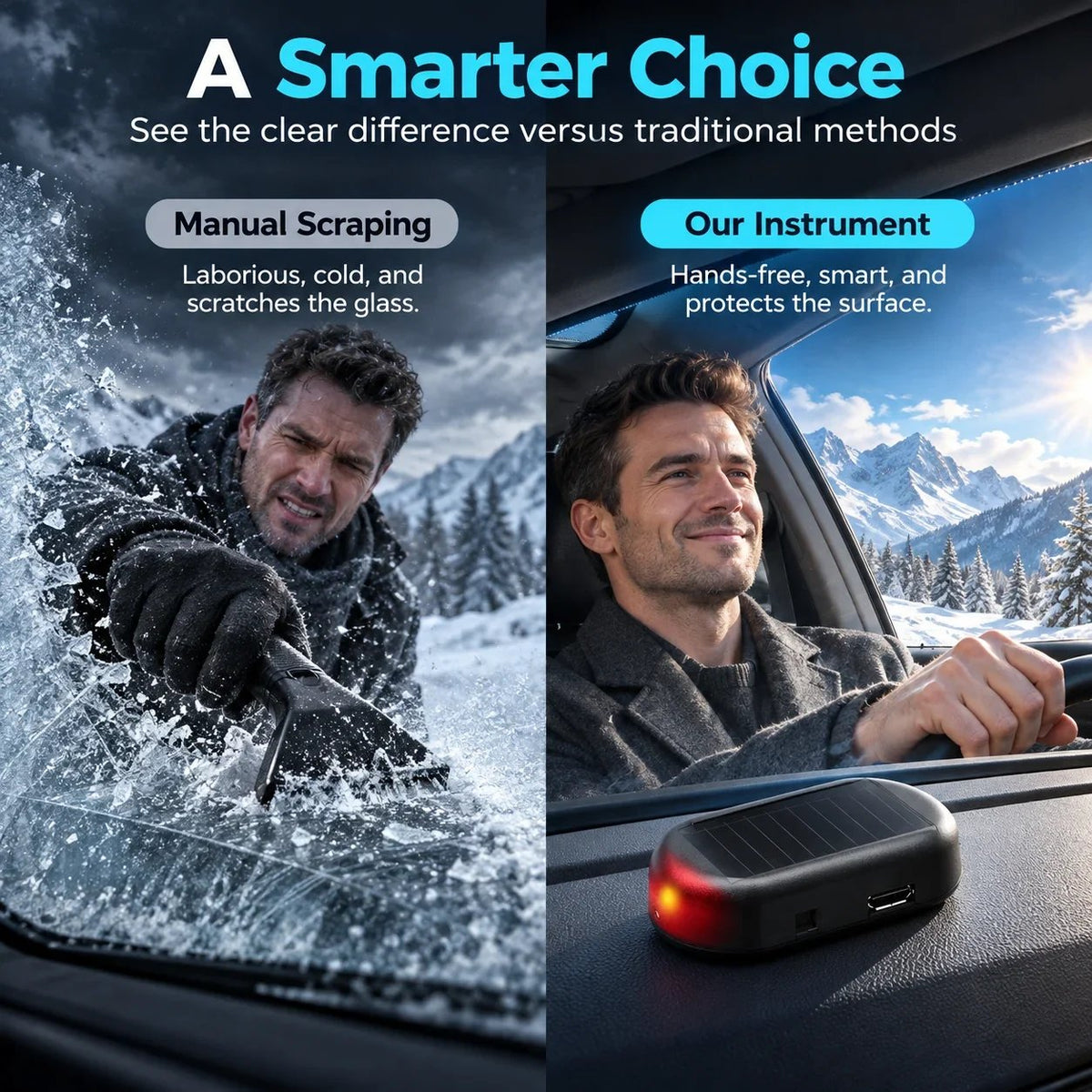 🔥Buy 2 Get 1 Free - Electromagnetic Snow Removal & Anti-Freeze Device for Vehicles — Molecular Interference Technology