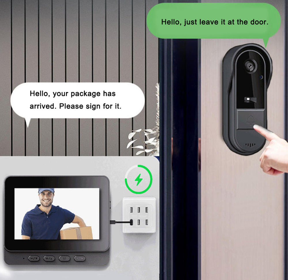 🔥Free shipping💥X8 WiFi-Free Video Doorbell Kit