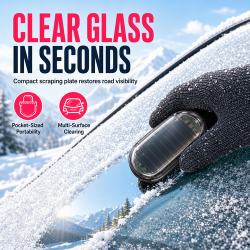 ❄️ Buy 1, Get 1 Free 🚗 Portable Car Snow and Frost Removal Tool