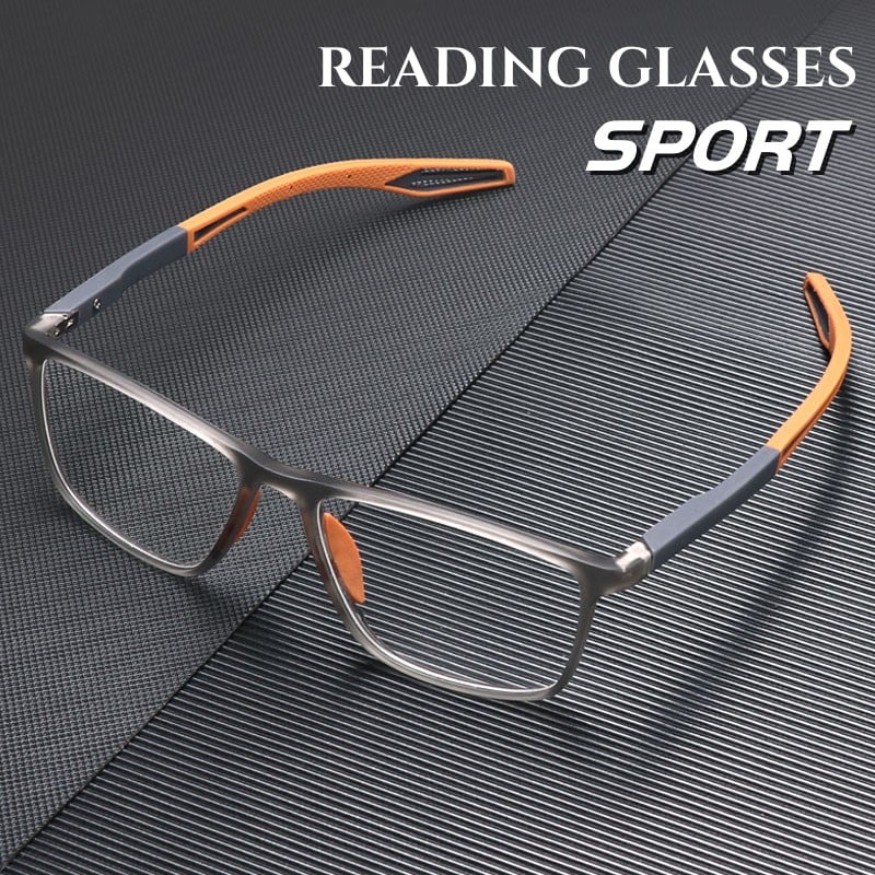 🔥Buy One Get One Free German-Made Photochromic Progressive Bifocal Smart Glasses, Blue Light Block Auto Tint Eyewear for Sports Daily Use
