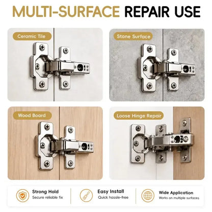 💥Buy 1 Get 1 Free 🔩50 PCS Self Drilling Drywall Anchors with Screws Kit🛠️