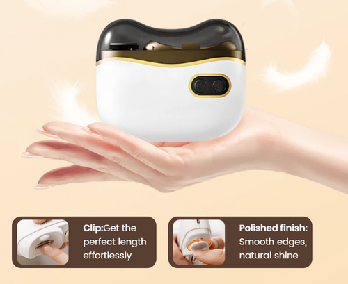 🪙 LAST DAY PROMOTION - 49%OFF 🔥💅2-in-1 Electric Nail Clipper & Polisher
