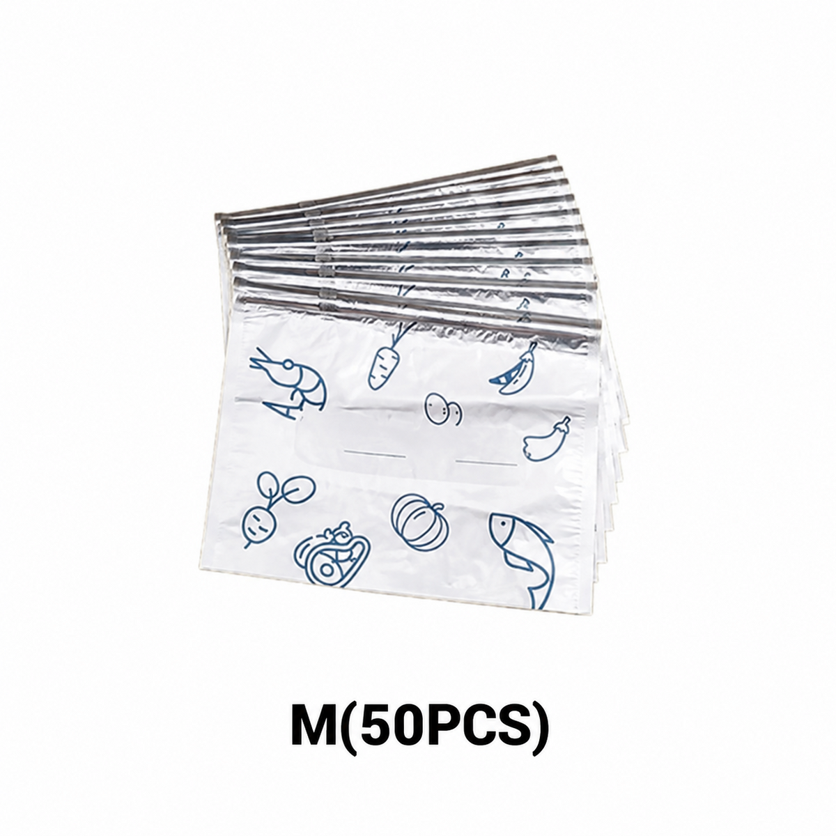 🍲Buy 1 Get 1 Free🥗100 Pieces Reusable Aluminum Foil Storage Bags Keep Food Fresh Protected And Ready To Use