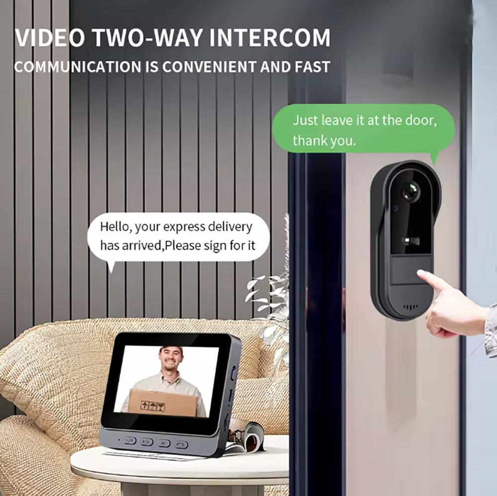 🔥Free shipping💥X8 WiFi-Free Video Doorbell Kit