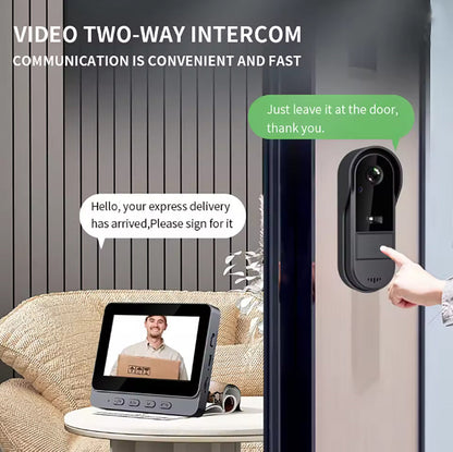 🔥Free shipping💥X8 WiFi-Free Video Doorbell Kit