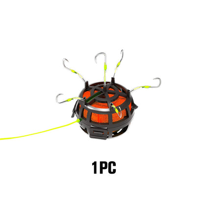 🎣 Catch More Fish, Avoid Snags – Reverse Bottom Bait Cage Fishing Rig