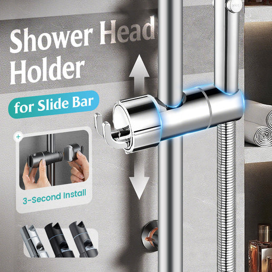 🚿💥50% OFF Today – No-Drill Adjustable Shower Head Holder That Never Slips