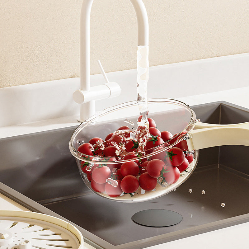 🔥Foldable Multifunctional Washing Bowl｜Space-Saving Kitchen Essential for Fruit & Veg
