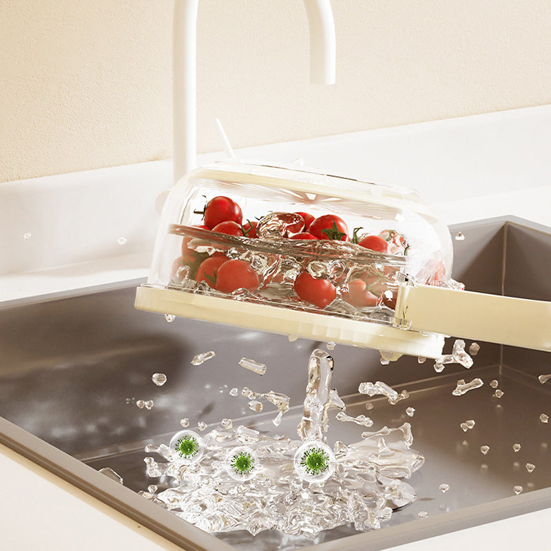 🔥Foldable Multifunctional Washing Bowl｜Space-Saving Kitchen Essential for Fruit & Veg